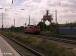 Nachschuss von 152 063-5 in Frankfurt/Oder.