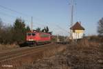 155 221-5 solo bei Frankfurt/Oder Nuhnen.