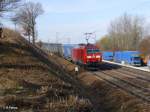 185 062-7 mit LKW-Walter bei Fahlenbach.