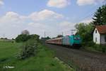 185 634-3 schiebt S3 39348 nach Nrnberg bei Postbauer-Heng.