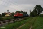 185 355-5 mit LKW-Walter bei Moosham.