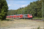 146 238 auf dem Weg nach Karlsruhe.