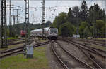 147 591 kommt mit IC2 4899 in Singen an. August 2025.