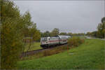 IC 483 Z�rich - Stuttgart-Vaihingen mit 147 580 verl�sst Spaichingen. Oktober 2026.