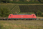 185 091 mit Stahl auf dem Weg in die Schweiz.