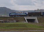 Vectron 193 522 'Diveria' fhrt fr SBBCI. Salina Raurica, Mrz 2024.