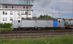 Railpool-Vectron 193 167 in Weinheim. Juli 2024.