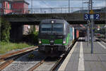 ELL hat den 750. Vectron. 193 756 in Weinheim. Juli 2024.