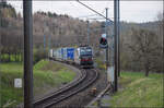 193 456 'Schweizer Bahnhof Basel' von SBBCI bei Lottstetten.