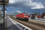 Überraschung mit Trabbi 143 555 in Rastatt.