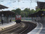 Überraschung mit Trabbi 143 555 in Rastatt. Mai 2024.