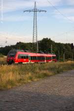 442 631-8 als RB21 (RB 18678) von Potsdam Griebnitzsee nach Wustermark in Satzkorn.