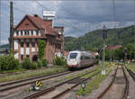 '412 079', ICE 4 Triebzug 9479 auf der Rhein-Neckar-Bahn. Weinheim, Juli 2024.