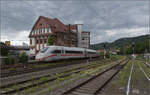 '412 075' ICE 4 Triebzug 9475 auf der Rhein-Neckar-Bahn. Weinheim, Juli 2024.