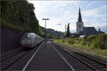 '412 062' ICE 4 Triebzug 9026 in St. Goar. Juli 2024.