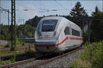 Rheintalumleiterverkehr.

412 098 s�dw�rts in Hattingen. August 2026.