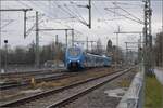 1428 044 (ET 4.20) und 1428 058 (ET 4.24) fahren nach Lindau Hbf ein.