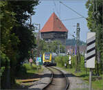 Rckfahrt von 1462 003 nach Karlsruhe.