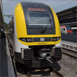 Ausnahmsweise ein Desiro HC in Konstanz mit 1462 003 und dahinter lugt auch ausnahmsweise RABe 531 002 hervor, Letzterer zumindest nur bis 2028 ausnahmsweise.
