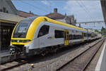 Ausnahmsweise ein Desiro HC in Konstanz mit 1462 003. Juli 2025.