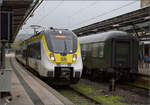 3442 212 wartet in Rottweil auf die Abfahrt nach Stuttgart-Vaihingen, wo wie so oft die Fahrt mal wieder nicht weitergeht. Oktober 2026.