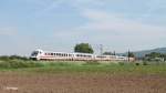 IC 2293 Frankfurt/Main - Stuttgart HBF hat Weinheim (Bergstrasse) verlassen. 28.05.15