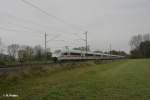 403 077+022 als EC115 bei Nersingen 02.11.10