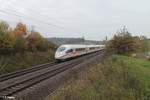 403 013-6  Treuchtlingen  zieht als ICE 525 Dortmund - München bei Fahlenbach gen Süden.