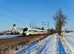 411 004-5  Erfurt  als ICE 90 Wien - Hamburg bei Moosham.