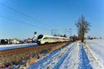 411 004-5  Erfurt  als ICE 90 Wien - Hamburg bei Moosham.