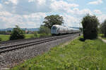411 090  Wien  als ICE228 Wien - Koblenz bei Pölling.