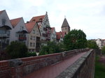 (171'027) - Huser mit Stadtmauer am 19.