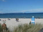 (254'581) - Der Strand an der Ostsee am 1.
