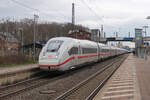 ICE Tz 9474 kommt aus Hamburg angerauscht.