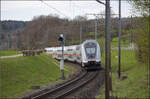 IC2 4904 mit 147 577 bei Jestetten.