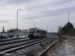 VT03 verlsst Wiesau/Oberpfalz VBG86544 nach Hof.