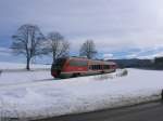 Nachschuss von 642 093 als RB5523 nach Pfronten-Steinach.