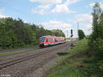 648 304 als RB12 Markt Erlbach bei Fürth Unterfürberg. 12.05.24