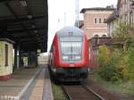 Der Steuerwagen vom RE1 Brandenburg HBF in Eisenhttenstadt.