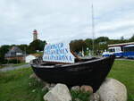 (254'539) - Boot als Willkommen am Kap Arkona am 1.