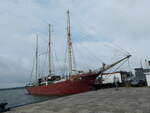 (254'432) - Segelschiff auf dem Peenestrom am 31.