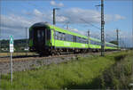 Flixtrain mit 193 431. Schliengen, Juli 2024.