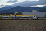 1462 011 und 1462 006 bei Buggingen. November 2025.
