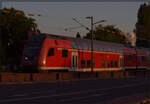 Sonnenfinsternis 2026 in Konstanz mit Schwarzwaldbahn im fahlen Licht. August 2026.