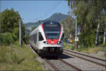 RABe 521 207 und RABe 521 202 in M�hlhausen.