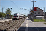 RABe 521 202 und RABe 521 207 in M�hlhausen.