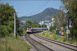 RABe 521 206 und RABe 521 205 in M�hlhausen.