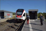 RABe 521 205 und RABe 521 206 in Welschingen.