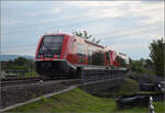 641 037 und 641 004 am künftigen Haltepunkt Warmbach.