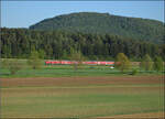 Ade Dieselloch.

245 007 bei Rechberg. April 2026.